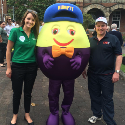 Supporting the Humpty Dumpty Foundation